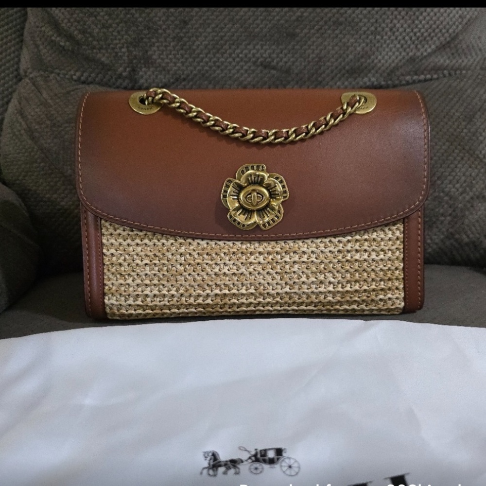 Coach Parker In Colorblock EUC
